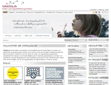 Tablet Screenshot of infoklick.ch
